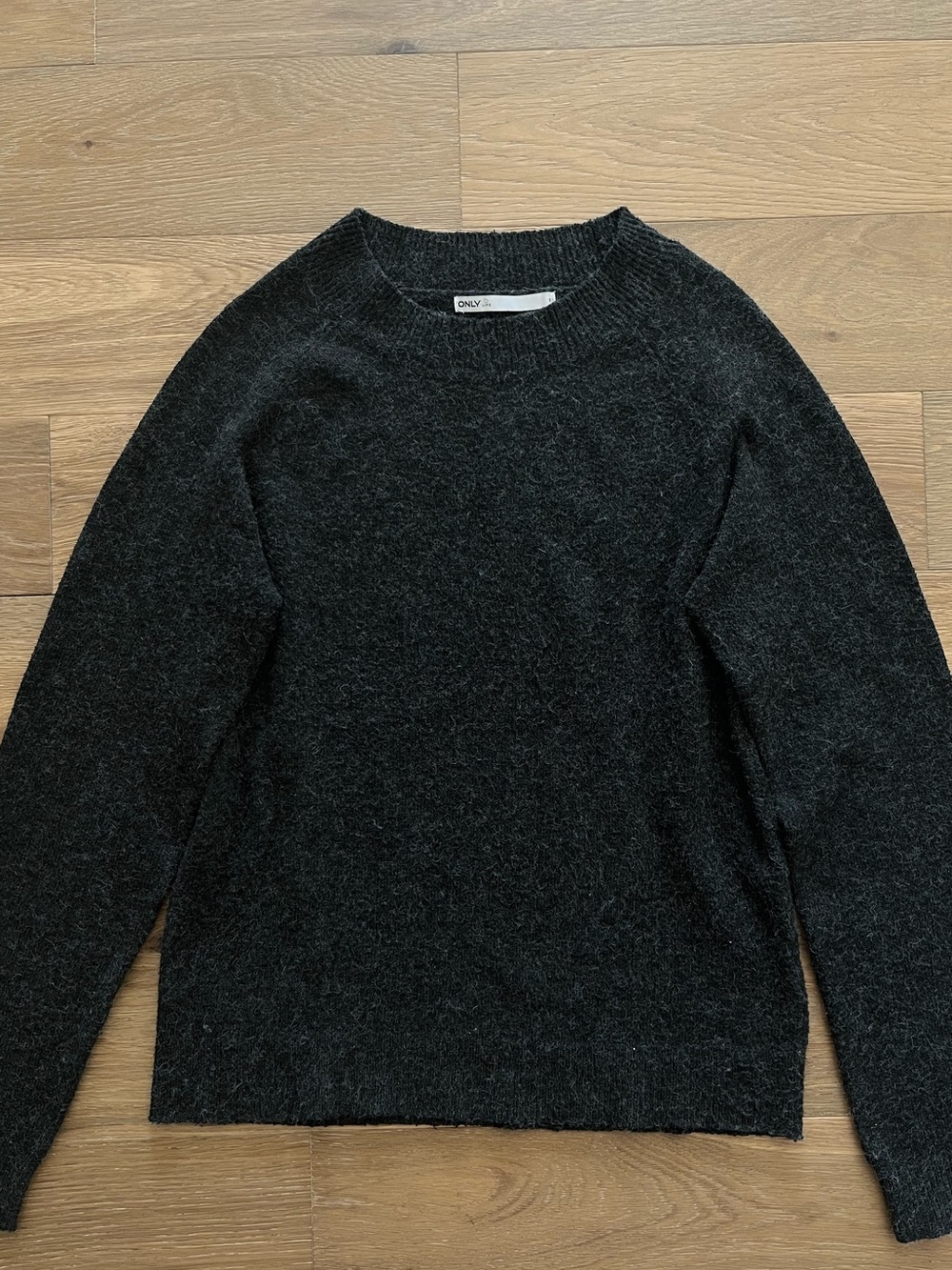 Only Women’s Charcoal Crewneck Sweater